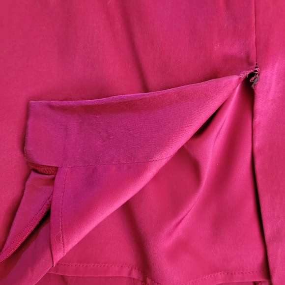 Hot🩷PinkExpress Silk strapless dress - Picture 10 of 11